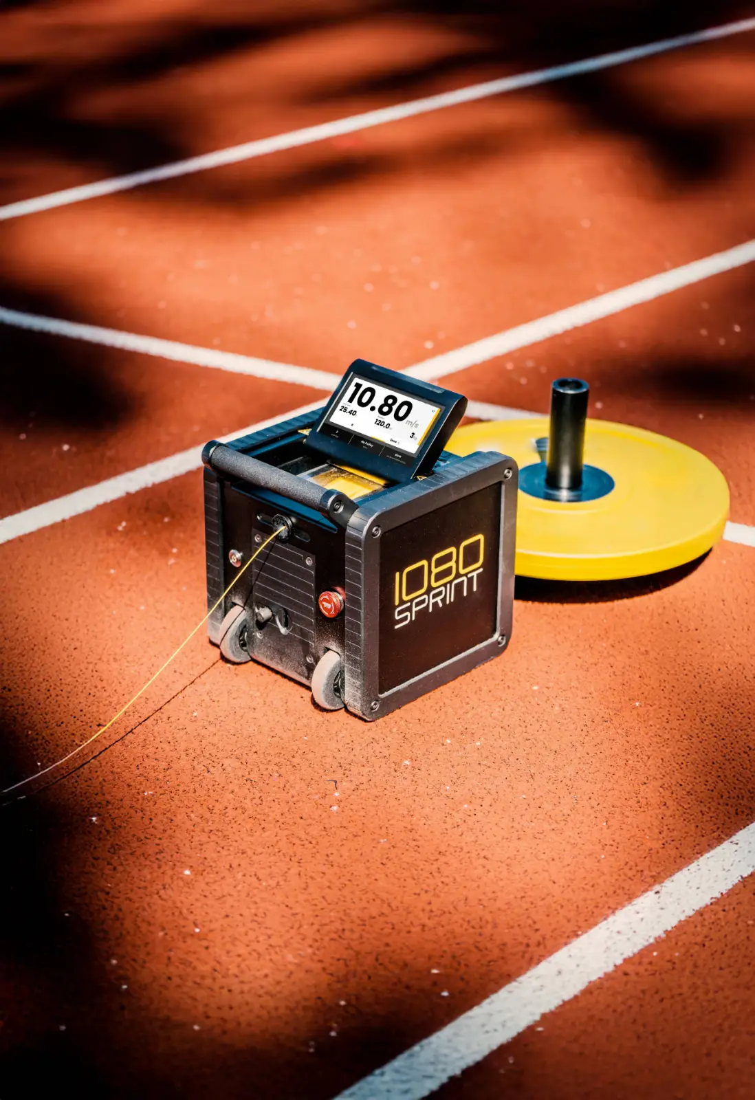 1080 Sprint 2 on a running track